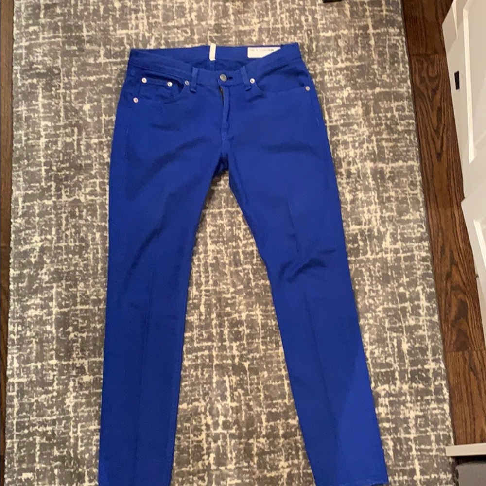 Rag & Bone blue skinny jeans